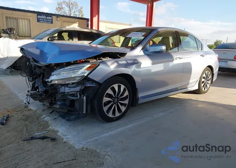 2017 Honda Accord Hybrid Touring from USA, damaged, VIN JHMCR6F70HC009221